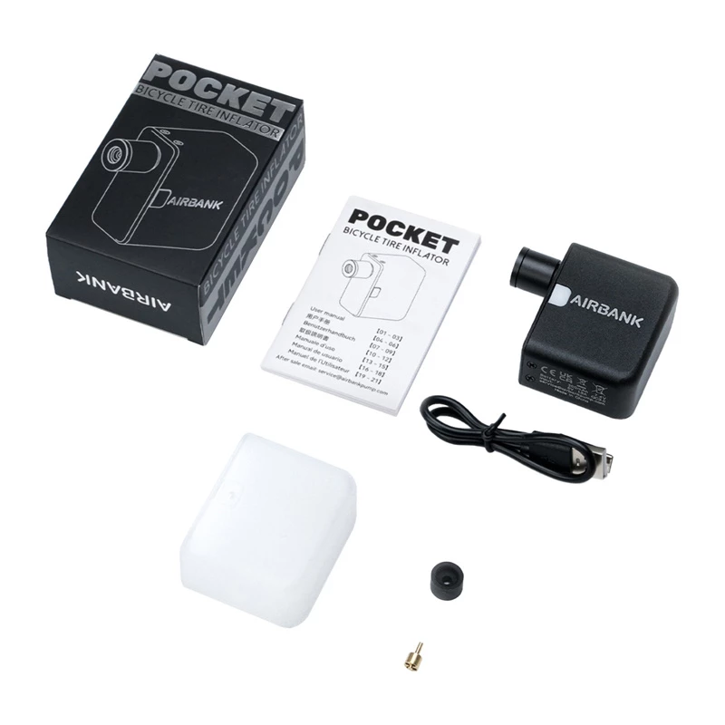 CYCPLUS AS1 POCKET AIRBANK Minibomba para bicicleta