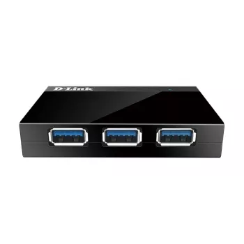 D-Link DUB-1340 hub USB 3.0 de 4 puertos - negro