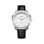 D1 Milano SSLL03 Reloj de hombre 36mm cuarzo acero inoxidable esfera negra