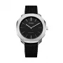 D1 Milano SSPL01 reloj unisex Ultra Thin de cuarzo 36mm acero inoxidable plateado
