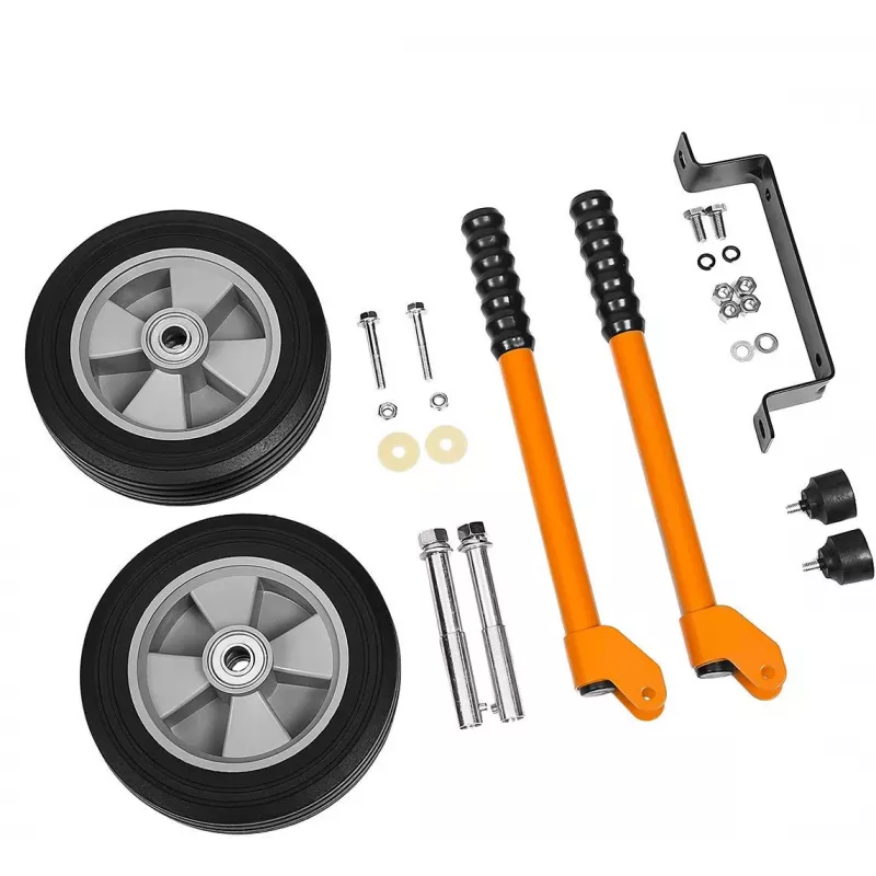 Daewoo Power Products DAWK 30 Kit de transporte para generador con ruedas macizas y asa plegable