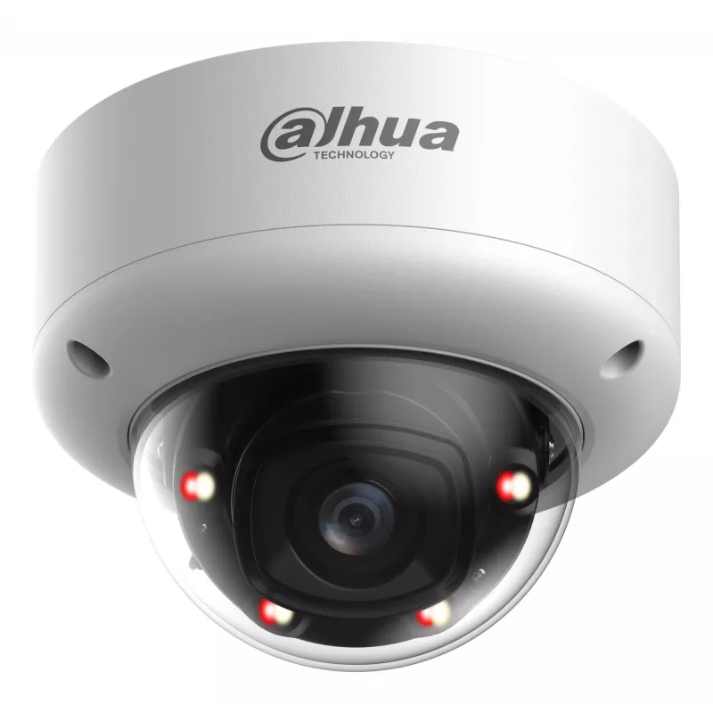 DAHUA 4MP Cámara de red domo IR Starlight IPC-HDBW5459E1-ZE-IL-2712