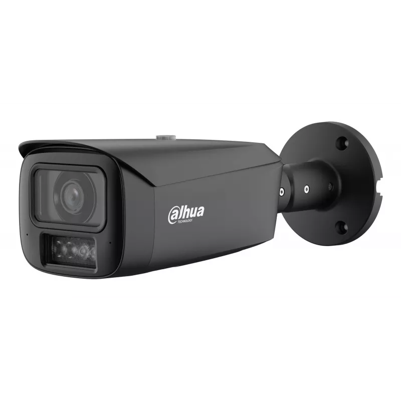DAHUA Cámara IP tipo bullet 6MP IPC-HFW5659T1-ASE-PV-0280B-PRO-BLACK