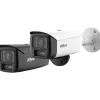 DAHUA Cámara IP tipo bullet 6MP con luz cálida, Active Deterrence, objetivo de 3,6mm, IP67, negra