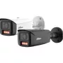 DAHUA Cámara IP tipo bullet 6MP con luz cálida, Active Deterrence, objetivo de 3,6mm, IP67, negra