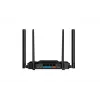 DAHUA AC12 Router Wi-Fi AC1200 de doble banda Gigabit, Wi-Fi 5, 4x LAN, negro