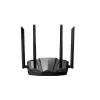 DAHUA AC12 Router Wi-Fi AC1200 de doble banda Gigabit, Wi-Fi 5, 4x LAN, negro