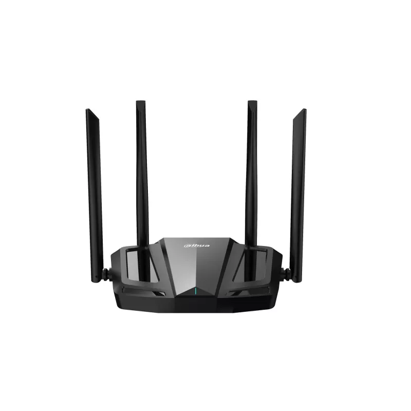 DAHUA AC12 Router Wi-Fi AC1200 de doble banda Gigabit, Wi-Fi 5, 4x LAN, negro