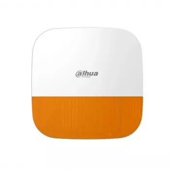 DAHUA ARA13-W2(868) sirena exterior inalámbrica con luz estroboscópica, 110 dB, IP65, amarilla
