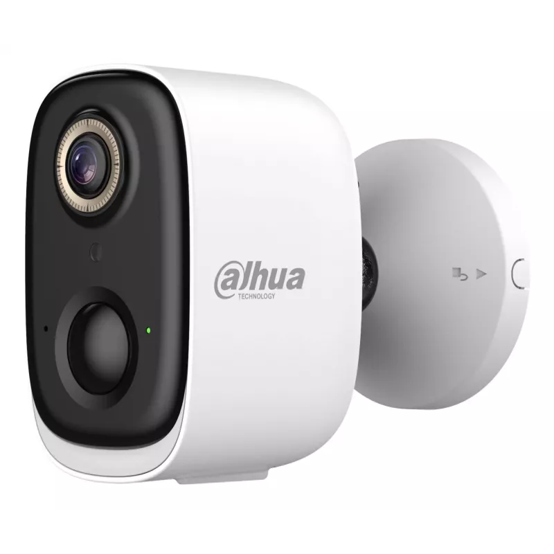 DAHUA BF5H cámara bullet Wi-Fi de 5 MP con batería y panel solar, Wi-Fi 6 doble banda, visión nocturna IR, IP66, detección PIR, audio bidireccional, disuasión con luz y sonido, microSD de hasta 512 GB