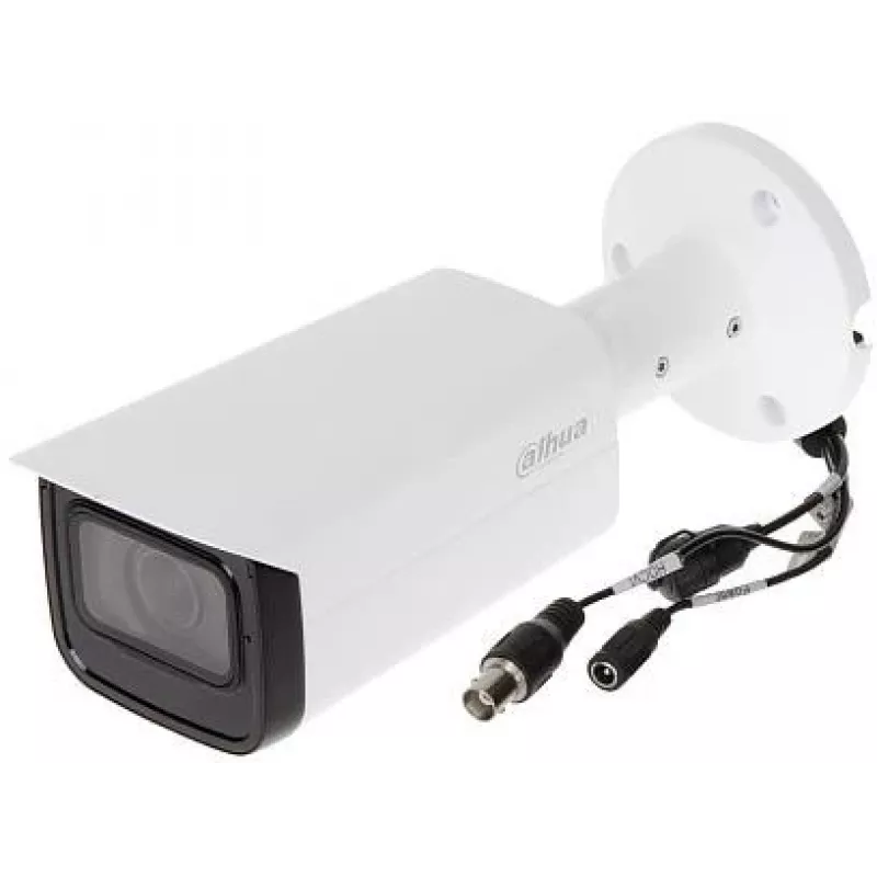 Dahua cámara HDCVI bullet 5MP varifocal motorizada con IR de 80m y micrófono integrado – HAC-HFW2501TU-Z-A-27135-S2