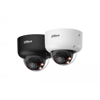 DAHUA IPC-HDBW5659R1-ASE-PV-0280B-PRO-BLACK 6MP Dome cámara de red con objetivo 2,8mm, WizMind AI, negro
