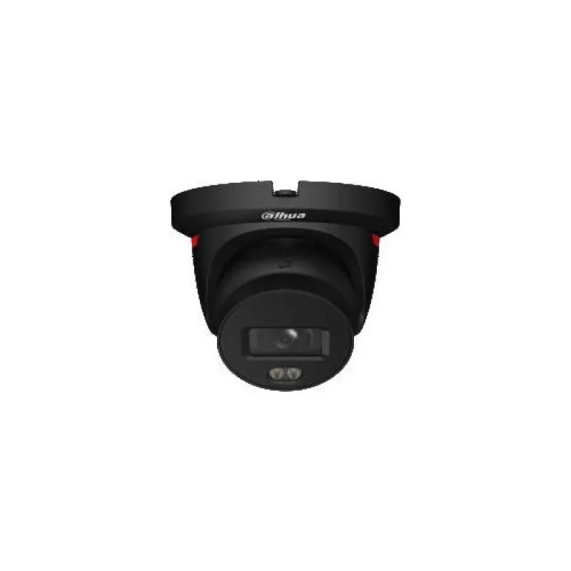 Dahua IPC-HDW2449TH-S-LED-0280B-PROX-BLK Cámara IP con LED y Carcasa Negra