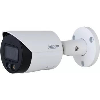 Dahua IPC-HFW2449S-S-IL-0360B Cámara IP bullet WizSense 4MP, objetivo 3.6mm, H.265, IP67, PoE