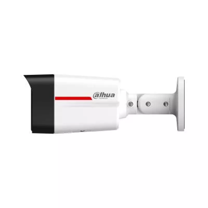 DAHUA IPC-HFW2449TL-S-LED-0280B-PROX WizSense WizColor X Cámara IP Bullet 4MP con Objetivo de 2.8mm, Visión Nocturna a Todo Color, Micrófono Integrado, PoE, IP67