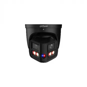 Dahua IPC-PDW31259-A180-AS-PV-0280B-BLACK TIOC Duo 8MP panorámica 180° cámara de seguridad IP, negra