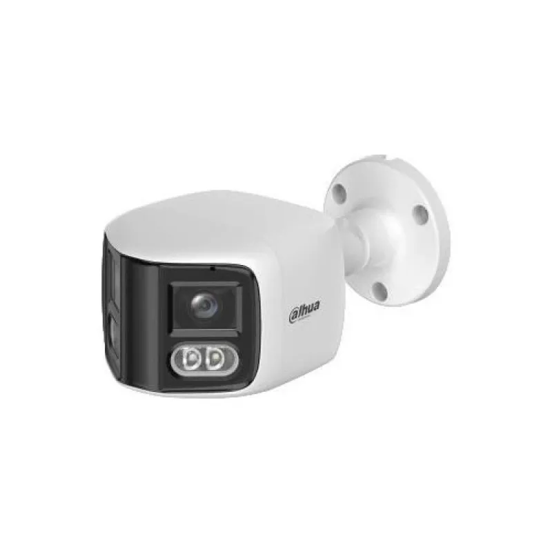 Dahua IPC-PFW2849S-A180-E2-S-PV-0280B Cámara IP panorámica WizSense 8MP, campo de visión 180°, doble objetivo 2.8mm, PoE, IP67
