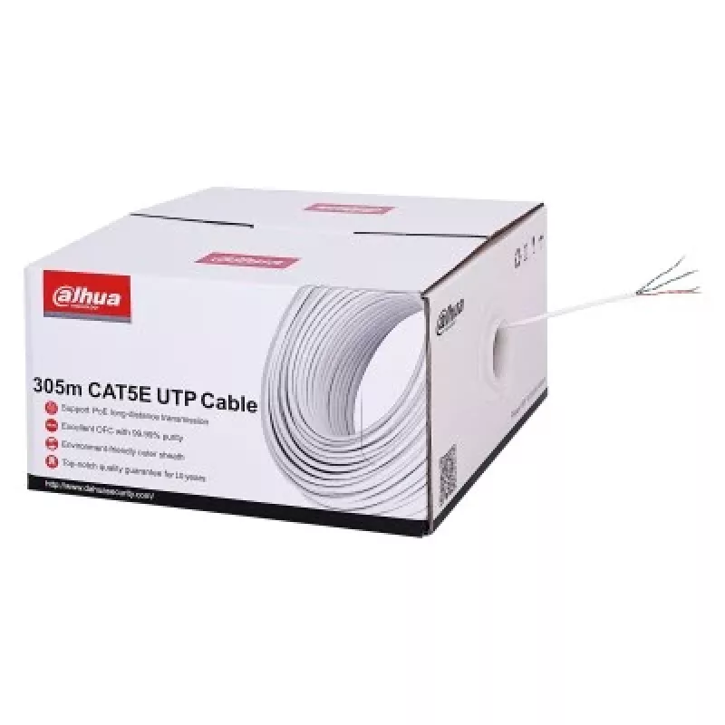 Dahua PFM920I-5EUN Cable de parcheo Cat5e UTP 305m Gris
