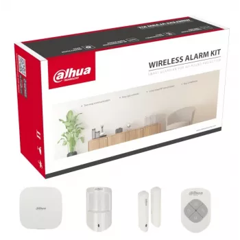 Dahua Technology ART-ARC3000H-03-FW2(868) Central de alarma inalámbrica Wi-Fi blanca