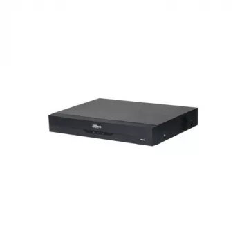 Dahua Technology XVR5116H-4KL-I3 Grabadora de Vídeo Digital (DVR) 16 Canales 5 en 1 con IA, Grabación 4K-N, H.265+, 1 SATA hasta 10 TB, Negro