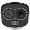 DAHUA TPC-BF1241-B3F4-DW-S8 Cámara térmica tipo domo, 256x192 térmica y 4MP visible, 3.5mm/4mm, IP67, PoE