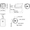 DAHUA TPC-BF1241-LB3F4-DW-S8-V1 cámara IP bullet híbrida térmica 4MP