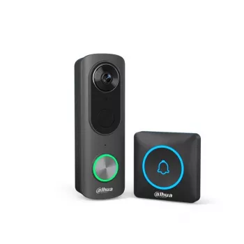 Dahua VDKB01-BB Kit de portero electrónico Wi-Fi/batería negro