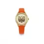 Reloj de mujer Daisy Dixon DD184OG 36mm oro rosa piel gris