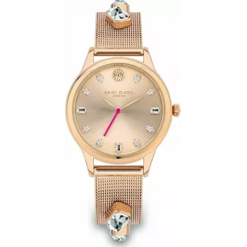 Reloj de mujer Daisy Dixon DD105RGM cuarzo analógico 35 mm tono oro rosa