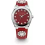 Daisy Dixon reloj de mujer analógico de cuarzo DD136PS - 36mm caja en oro rosa, esfera rosa, correa de piel sintética rosa