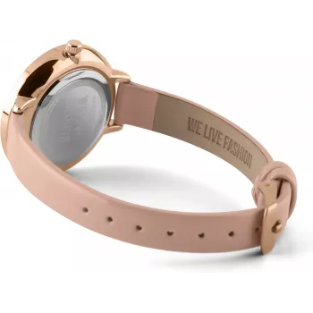 Daisy Dixon Reloj mujer de cuarzo analógico DD088PRG - 36mm esfera oro rosa, correa de piel rosa