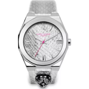 Daisy Dixon reloj mujer DD117S 36mm correa de piel gris