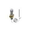 Cuerpo de válvula termostática Danfoss 003N0043 - versión recta, latón niquelado, 1/2 pulgadas