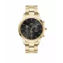 DANIEL WELLINGTON Classic Reloj de hombre 42mm Oro rosa Piel negra DW00100641