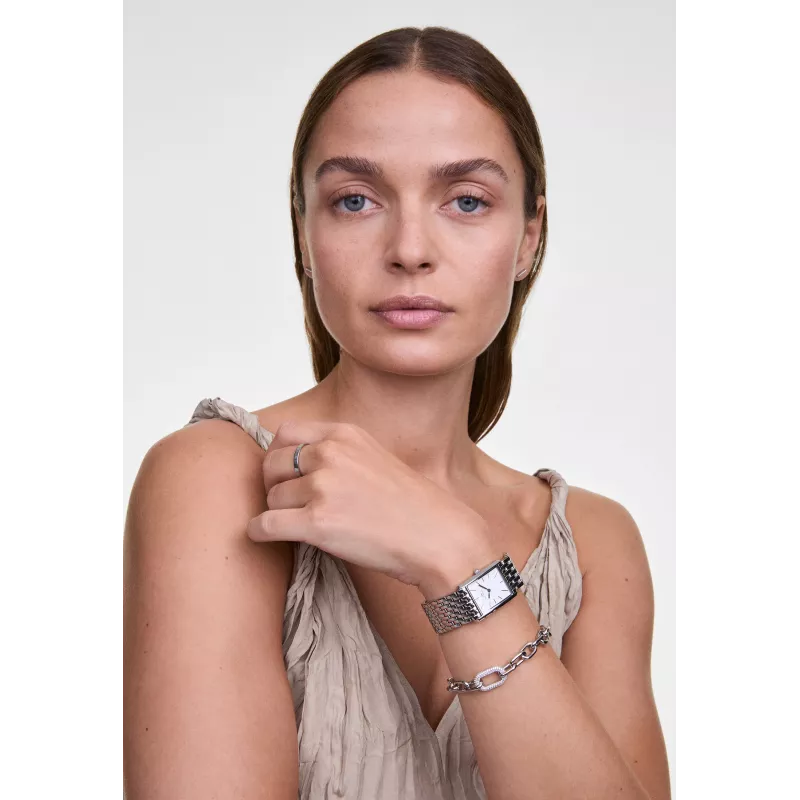 Daniel Wellington Classic Petite 32mm reloj de mujer - brazalete de malla milanesa oro rosa - DW00100706
