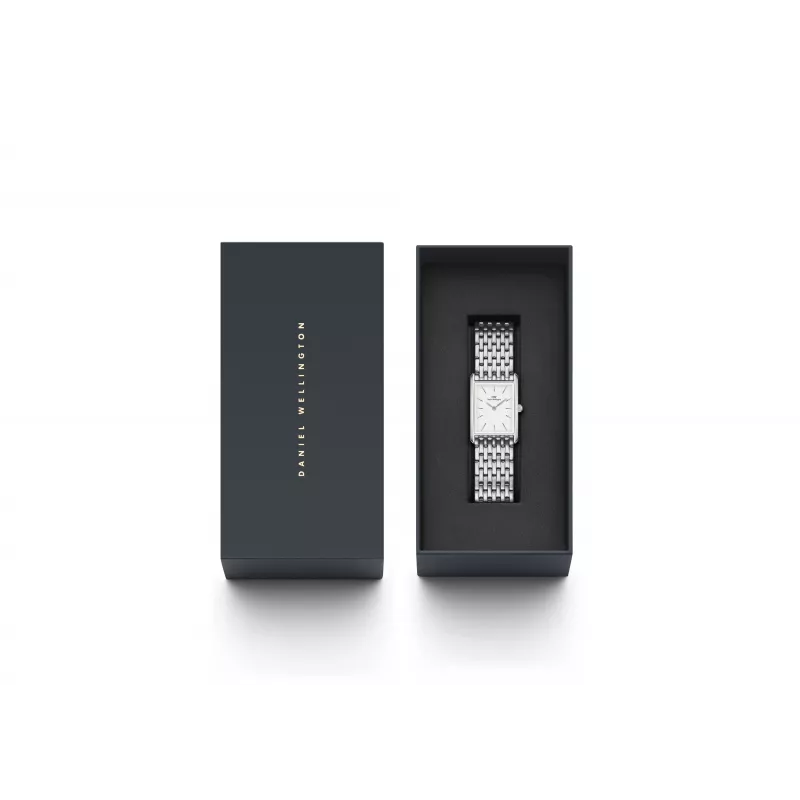 Daniel Wellington Classic Petite 32mm reloj de mujer - brazalete de malla milanesa oro rosa - DW00100706