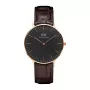 DANIEL WELLINGTON Classic Petite Reloj de mujer 36mm Oro rosa acero inoxidable malla DW00100140