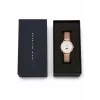 Reloj DANIEL WELLINGTON Petite Lumine 32mm plata con esfera de nácar y correa de malla plateada DW00100773
