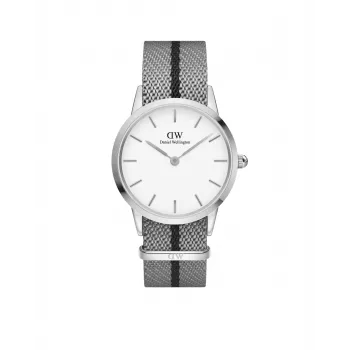 DANIEL WELLINGTON Petite Lumine Reloj de mujer 26mm Plata acero inoxidable malla DW00100679