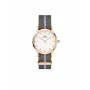 DANIEL WELLINGTON Petite Lumine Reloj de mujer 28mm oro acero inoxidable malla DW00100680