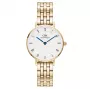 DANIEL WELLINGTON Petite Lumine Reloj para mujer 28mm oro rosa correa de malla DW00100682