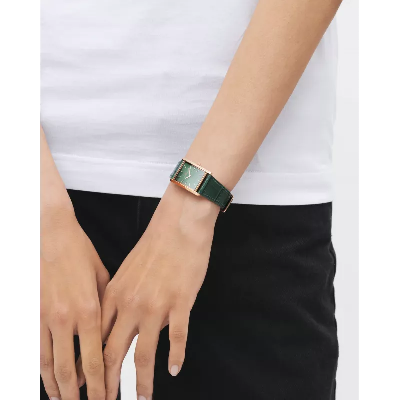 DANIEL WELLINGTON Petite Lumine Reloj de mujer 32mm plata malla de acero inoxidable DW00100694