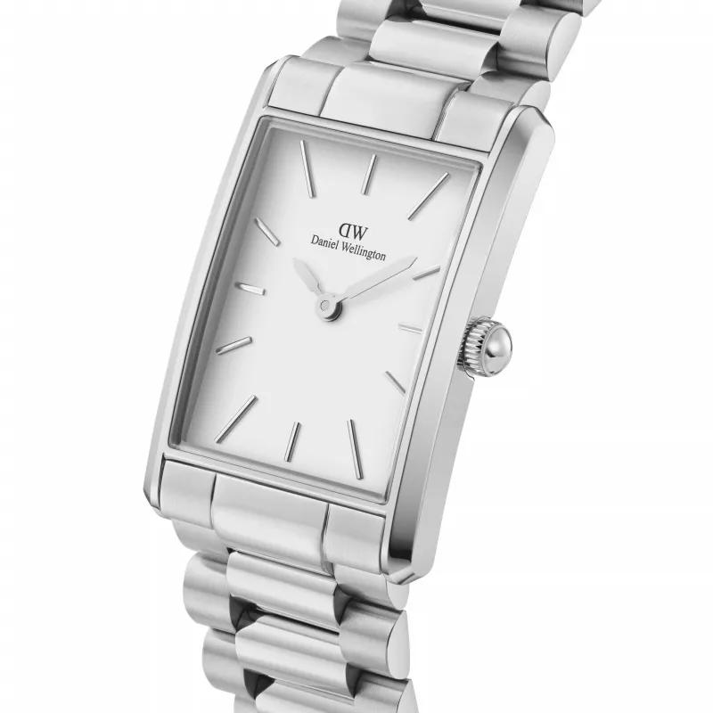 DANIEL WELLINGTON Petite Lumine Reloj de mujer 35mm Oro rosa acero inoxidable malla DW00100701