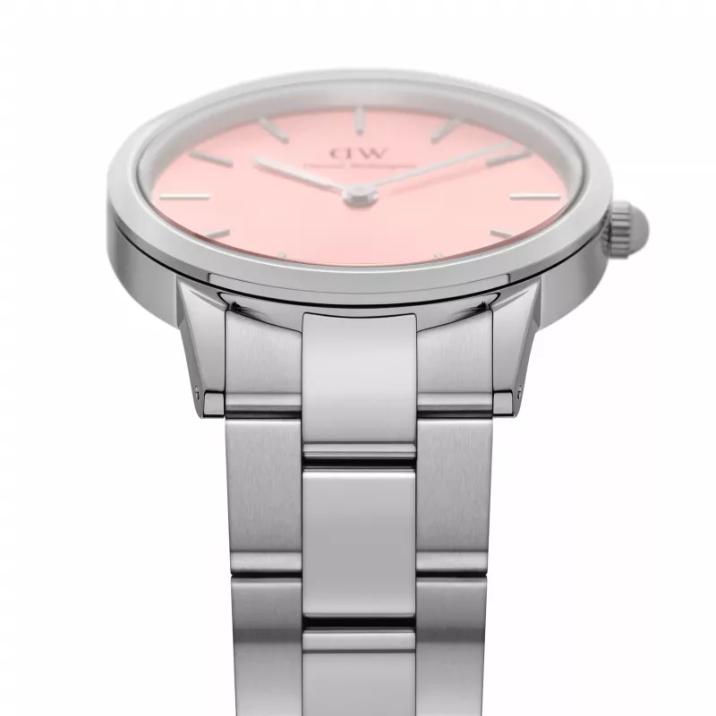 Reloj de mujer DANIEL WELLINGTON Petite Lumine 36mm plata malla de acero inoxidable DW00100536