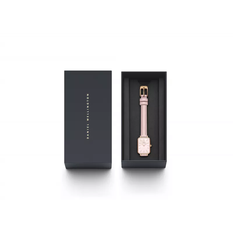 Reloj de mujer DANIEL WELLINGTON Petite Lumine DW00100636 20mm correa de malla rosa oro