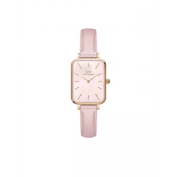 Reloj de mujer DANIEL WELLINGTON Petite Lumine DW00100636 20mm correa de malla rosa oro