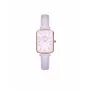 DANIEL WELLINGTON Petite Lumine Reloj de mujer DW00100637 20mm malla plateada