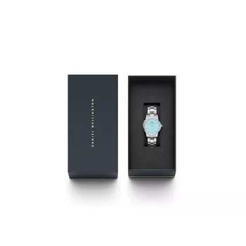 DANIEL WELLINGTON Petite Reloj de mujer 28mm malla dorada DW00100540