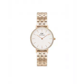 DANIEL WELLINGTON Reloj de mujer Quadro Mini DW00100666 28mm Oro rosa