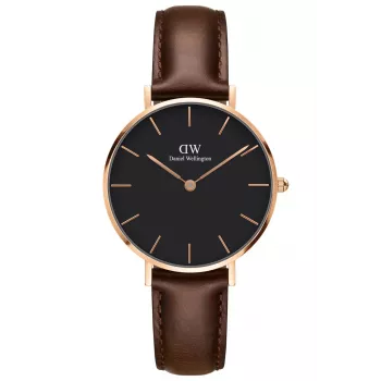 DANIEL WELLINGTON Reloj unisex DW00100165 32mm oro rosa acero inoxidable malla